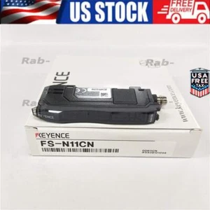KEYENCE FS-N11CN Fiber Optic Sensor NEW - Picture 1 of 2