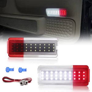 2 X Interior Door Panel Light Reflector For 99-07 Ford Super Duty F250 F350 F450 - Picture 1 of 14
