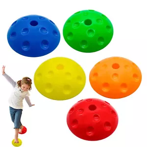 5 Pieces Balance Stepping Stones Balance River Stones Children Diameter 20cm - Picture 1 of 9