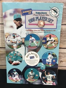 Vtg Florida Marlins Baseball MBL 1995 No. 3 Players Limited Edition Milkcaps New - Picture 1 of 5