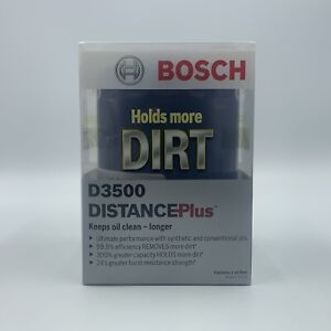 Bosch DistancePlus D3500 Oil Filter 2x- Made in USA -