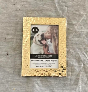 Vintage Special Moments Memories Collection 4x6" Ornate Brass Picture Frame - Picture 1 of 2