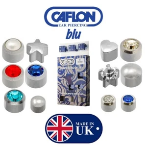 CAFLON SURGICAL STEEL MIXED GENERAL ASSORTED EAR PIERCING STUDS HYPOALLERGENIC - Picture 1 of 4
