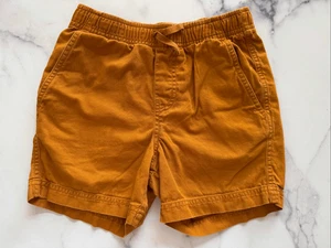 Tea boys 100% cotton sand copper brown canyonlands pull on shorts 10 Quality nat - Picture 1 of 4