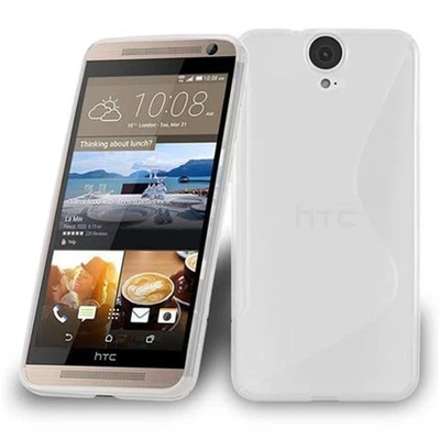 Cover Custodia per HTC ONE E9 PLUS Coperchio Protezione Silicone TPU - Immagine 1 di 4