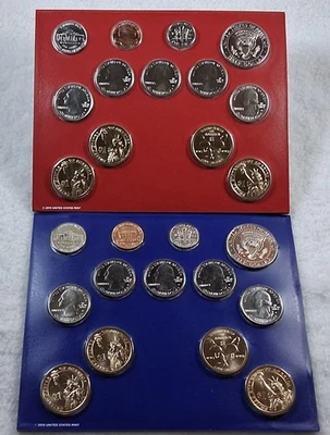 2016 US Mint Uncirculated Coin Set Denver + Philadelphia 26 coins w/OGP & COA - Image 1 of 4