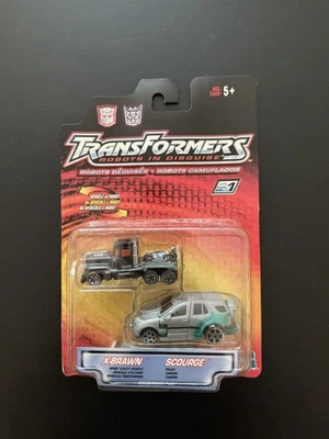 Transformers Robots in Disguise (RID) X-Brawn and Scourge - new, unopened! - Image 1 of 3