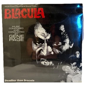 BLACULA Soundtrack LP Vinyl Record Sealed Soul Funk LP Blaxploitation - Picture 1 of 8