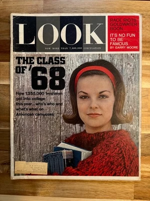 LOOK Magazine September 22 1964 Class of '68 Race Riots - Image 1 of 2