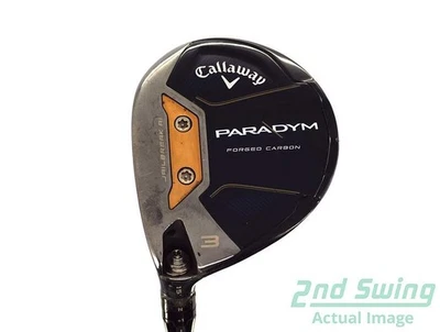 Callaway Paradym Fairway Wood 3 Wood 3W 15° Graphite X-Stiff Left 41.75in - Image 1 of 4