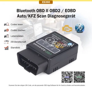 Mini OBD2 Version 1.5 Bluetooth OBDII Scanner Auto Android Torque Scan Werkzeug - Bild 1 von 13