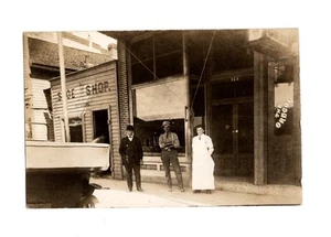 Postal de colección, Street Scene Oregon, sin publicar - Imagen 1 de 2