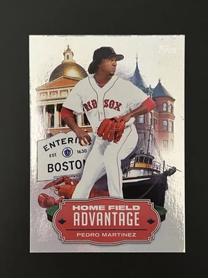 PEDRO MARTINEZ - LEGENDARY HOME FIELD ADVANTAGE - 2023 TOPPS UPDATE - LHA-11 - Image 1 of 2