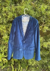 Appaman Boys Suit Jacket Royal Navy Size 16 - Picture 1 of 4