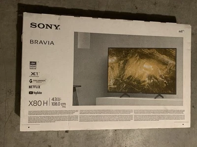 Sony Bravia 4K Ultra HDTV X80H Series (androidtv) LED 43in OpenBox New - Image 1 of 4