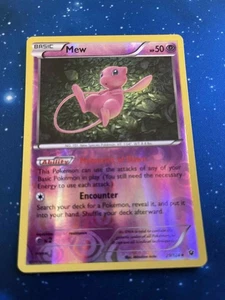 Mew - 29/124 - Rare Reverse Holo - XY: Fates Collide - MINT/NEAR MINT - Picture 1 of 2