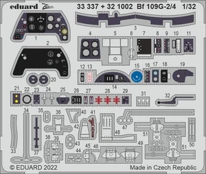 EDUARD 33337 BF 109G-2/4 (REVELL) 1/32 - Picture 1 of 1