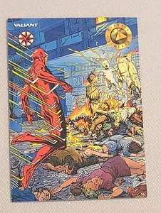 1993 Upper Deck Pyramid Valiant SOLAR MAN OF THE ATOM 9 #32 - Picture 1 of 2