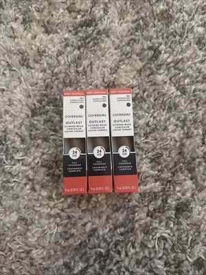 (3) CoverGirl OUTLAST Extreme Wear Concealer 880 CAPPUCCINO New - Image 1 of 4