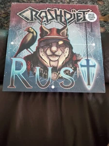 Rust by Crashdiet (Record, 2019) Blue Vinyl LP - Picture 1 of 5