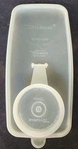 Tupperware 470-6 471-3 Cereal Keeper Flip Top Clear Replacement Lid Only - Picture 1 of 4