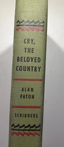 CRY, THE BELOVED COUNTRY by Alan Paton * 1948 Scribners Hard cover 1st - Picture 1 of 2