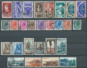 1953 ITALIA USATO ANNATA 27 VALORI - ED1 - Picture 1 of 1