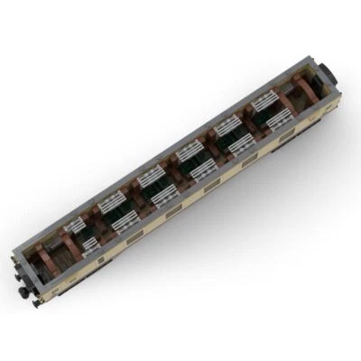 MOC-122525 5-in-1 Train Set with a Locomotive and 4 Wagons 5997 Pieces - Image 1 of 4