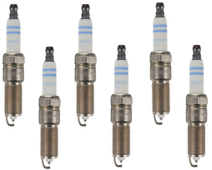 Set of 6 Bosch Spark Plugs for Chevrolet Express 2500, 3500, Silverado 1500