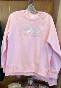 Medium - 2025 Disney Parks Sweatshirt Walt Disney World Bow Castle Pink - Picture 1 of 2