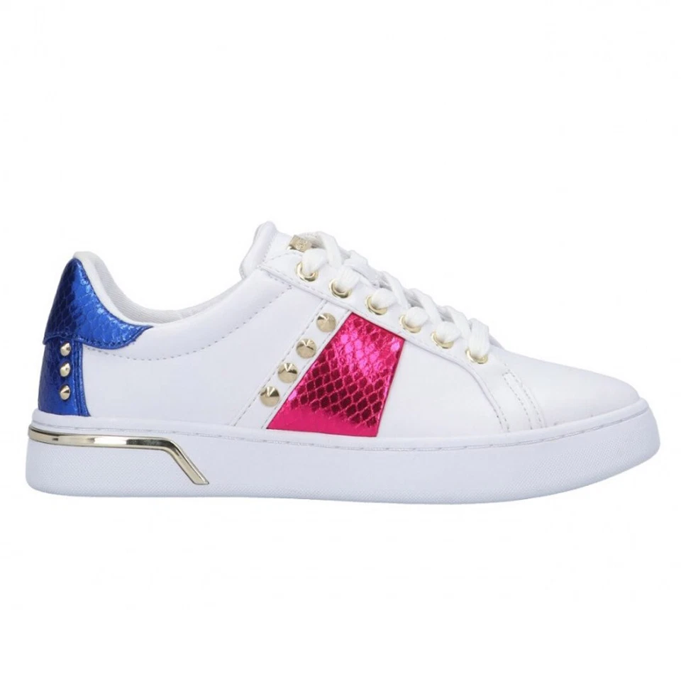 Guess Sneakers Scarpa da Donna Bianco Nr 36 Ecopelle -21% FL5LATELE12  - Immagine 1 di 1
