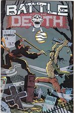 Battle To The Death Imperial Comic Book #1 Zombies Battle Ninjas 1987 1st Print