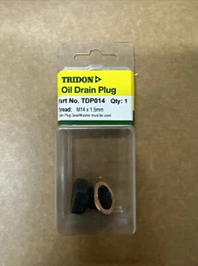 Tapón de drenaje de aceite Tridon TDP014 M14 x 1,5 mm con arandela de cobre - Imagen 1 de 3
