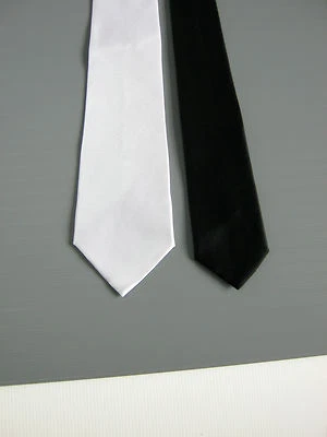 2 X Cravatte Ties 1 The Burton Collection 100% Raso Satin - Image 1 of 4