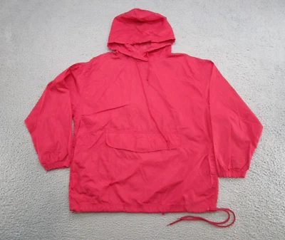 Vintage Y2K GAP Red Ripstop Pullover Hooded Windbreaker Jacket Size Small - Image 1 of 4