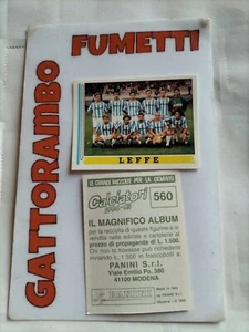 Figurine Calciatori N.560 Squadra Leffe new -Anno 1994-95 Panini - Foto 1 di 1