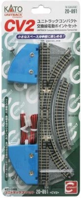 Kato KAT20891 N CV-2 Compact Multi-Purpose Turnout Set - Image 1 of 4