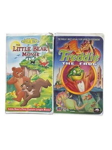 The Little Bear Movie Freddie The Frog VHS Children’s Animated Rated G Clamshell - Picture 1 of 10