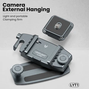 Metallic Camera Clip Waist Belt Quick Release Backpack Holster Quick Hanger - Picture 1 of 15