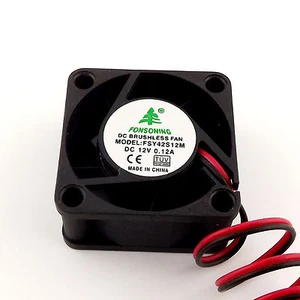 1pcs Brushless DC Cooling Fan 5 Blades DC Fan 12V 40mm x 40mmx20mm 4020 2 Pin - Afbeelding 1 van 5