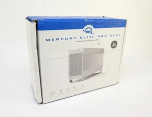 OWC OWCMED3ER7T04.0 Mercury Elite Pro Dual 4 To 2 baies, USB 3.1, eSATA, baie RAID - Photo 1/6