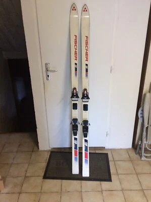 Ancien Skis FISCHER FRP STRADA 175cm/Fixations Salomon S337/Chalet MontagneNeige - Photo 1/4