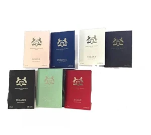 Lot 7 x Parfums de Marly Samples 0.05oz each Men's and Women’s Eau de Parfum - Picture 1 of 9