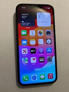 Apple iPhone 14 A2649 AT&T Locked 128GB Midnight 95%+ Battery - Picture 1 of 4