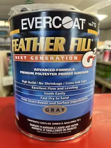 EVERCOAT Fiber Glass Feather Fill Polyester Primer Surfacer, Gallon 100-713 GRAY - Picture 1 of 2