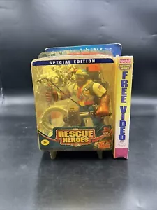 Fisher Price Rescue Heroes Jake Justice Police Officer Special Edition With VHS - Picture 1 of 5