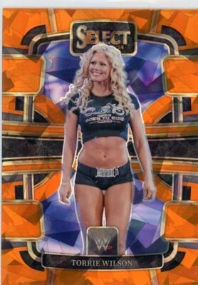 2024 Select WWE Prizm Orange Ice TORRIE WILSON No. 75! - Image 1 of 2