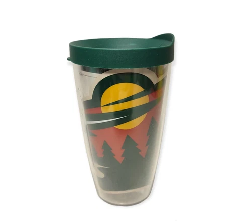 Tervis Minnesota Wild NHL Hockey 16 oz Tumbler Travel Cup w/ Lid Hot or Cold New Cover