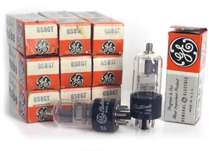 ONE 6S8GT GE NOS Tube Röhre Lampe TSF Valvola Valvula 진공관 真空管 电子管 Valve - Picture 1 of 1