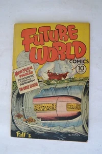 Future World Comics #2 1946 Golden Age George W. Dougherty - Bild 1 von 6